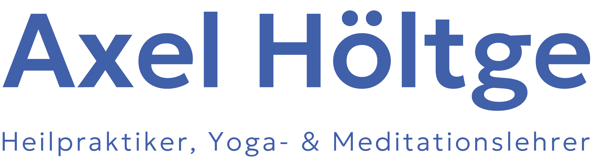 Logo von Axel Höltge - Heilpraktiker, Yoga- & Meditationslehrer